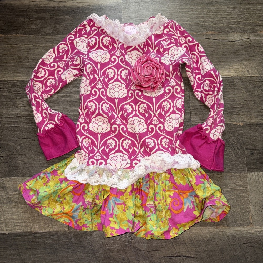 Giggle Moon Ruffle Top Size 4T